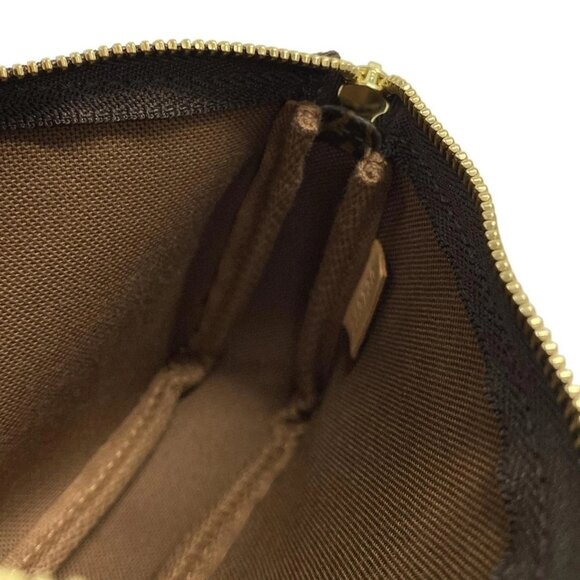 Auth LOUIS VUITTON Mini Pochette Accessoires M58009 Monogram DU0130 Handbag - Picture 13 of 14